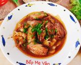 Hình bước làm 1 của món Mâm cơm gia đình thời Covid 19