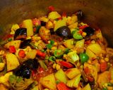 A picture of step 9 of Vegetable dhokra (memoni dish).