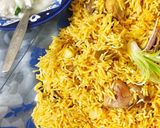 A picture of step 15 of Signature Mutton Akhni.