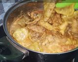 Foto langkah ke 5 dari resep Gulai Nangka Ceker Ayam.