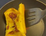 Foto langkah ke 6 dari resep Beef Corned and Egg Toast.