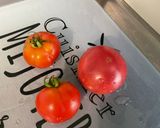 Une image de l'étape 5 de Aubergines chinoises au bœuf, tomates, oignon rouge et coriandre.