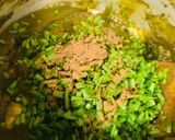 A picture of step 12 of Palak Paneer.