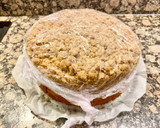 Foto del paso 12 de la receta: Pastel de manzana, pasas y nueces tipo alemán