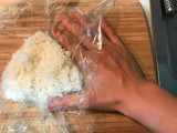 Onigiri (bolas de arroz) por Haku de "El viaje de Chihiro"