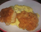 Foto del paso 3 de la receta: Polenta con filete de soja rebozado