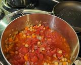 A picture of step 4 of Spicy Peanut Butter Soup.