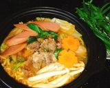A picture of step 3 of Spicy Beef Noodle Soup for Dinner.