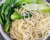 Gambar langkah 16 resipi Mee Ayam.