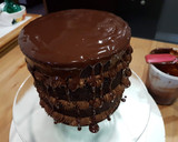 Foto del paso 23 de la receta: Tarta de Chocolate y marshmallows para Frida Khalo!!!