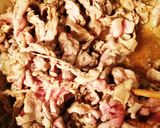 A picture of step 5 of Melt-in-Your-Mouth Napa Cabbage and Pork Udon Hot Pot.