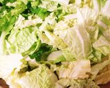 A picture of step 9 of Melt-in-Your-Mouth Napa Cabbage and Pork Udon Hot Pot.