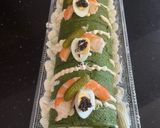 Foto del paso 16 de la receta Pionono o brazo de gitano de espinacas, relleno de marisco 😜😜😜