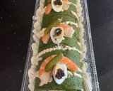 Foto del paso 16 de la receta: Pionono o brazo de gitano de espinacas, relleno de marisco 😜😜😜
