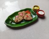 A picture of step 7 of ​💖 Lovely Heart-Shaped Fusion Upma Bites.