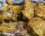 عکس مرحله 1 از دستور ماهی داخل فر با باقالی پلو