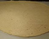 A picture of step 3 of Il casatiello napoletano Neapolitan Easter bread.