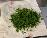 Une image de l'étape 13 de Flan de panais et courgettes à la crème et persil.