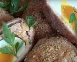 A picture of step 8 of Smoked Salmon Scotched Eggs.