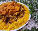 عکس مرحله 7 از دستور نثار پلو با مرغ 😋