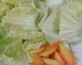 Foto langkah ke 2 dari resep Oseng Tofu dan Sawi putih #2.