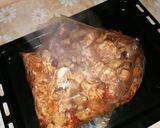 Pas rețetă Ciuperci champignon cu piept de pui la cuptor 2 fotografie