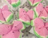 Foto langkah ke 7 dari resep Bolu Kukus semangka Mekar.