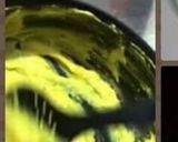 A picture of step 2 of Khandvi.