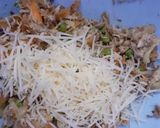 A picture of step 1 of Spicy crispy spring cutlets.