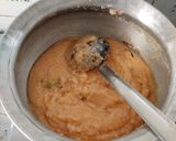 A picture of step 3 of Orange Halwa.