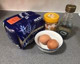 A picture of step 1 of HK French toast.