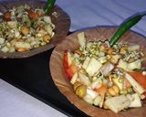 स्प्राउट्स चाट (Sprouts chaat recipe in hindi) रेसिपी चरण 6 फोटो