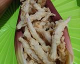 Foto langkah ke 6 dari resep Tumis Jantung Pisang & Jantung Pisang Crispy.