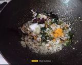 A picture of step 4 of Lemon Rice / SouthIndian Chitranna Rice.