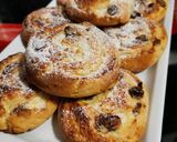 Túrós - mazsolás csiga gluténmentesen recept fázis 4 fotója