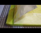 Foto langkah ke 9 dari resep Bolu gulung pandan a.k.a roll cake ekonomis.