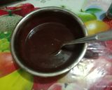 A picture of step 2 of Delicious tasty Hershey's chocolate Cocoa shake.