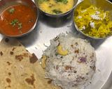 A picture of step 3 of Simple Mangalore thali.