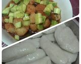 Foto langkah ke 5 dari resep PEMPEK NASTER (nasi teri).
