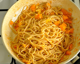 Foto del paso 3 de la receta: Espaguetis de otoño