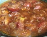 A picture of step 4 of Prawns angara karahi.