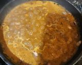 Foto del paso 4 de la receta Puntillas de calamar con gambas y salsa de ñoras