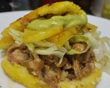 Foto del paso 9 de la receta: Arepa🫓de Pollo🍗hawaiana🥯🍍🥑