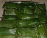 Foto langkah ke 5 dari resep Lemper isi abon sapi.