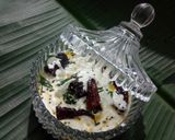 A picture of step 6 of Cucumber pacchadi.