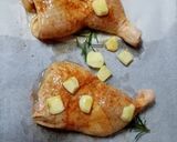 Egész csirkecombfilé petrezselymes burgonyával recept fázis 5 fotója
