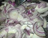 A picture of step 3 of Fish Biryani.