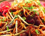 Foto langkah ke 1 dari resep Mie gebyar pedas.