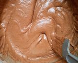 A picture of step 10 of Chocolate and red velvet checker board cake.