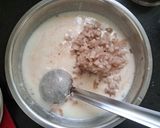 A picture of step 3 of Vazhathandu Thayir Pachadi /Bananastem curd raita.